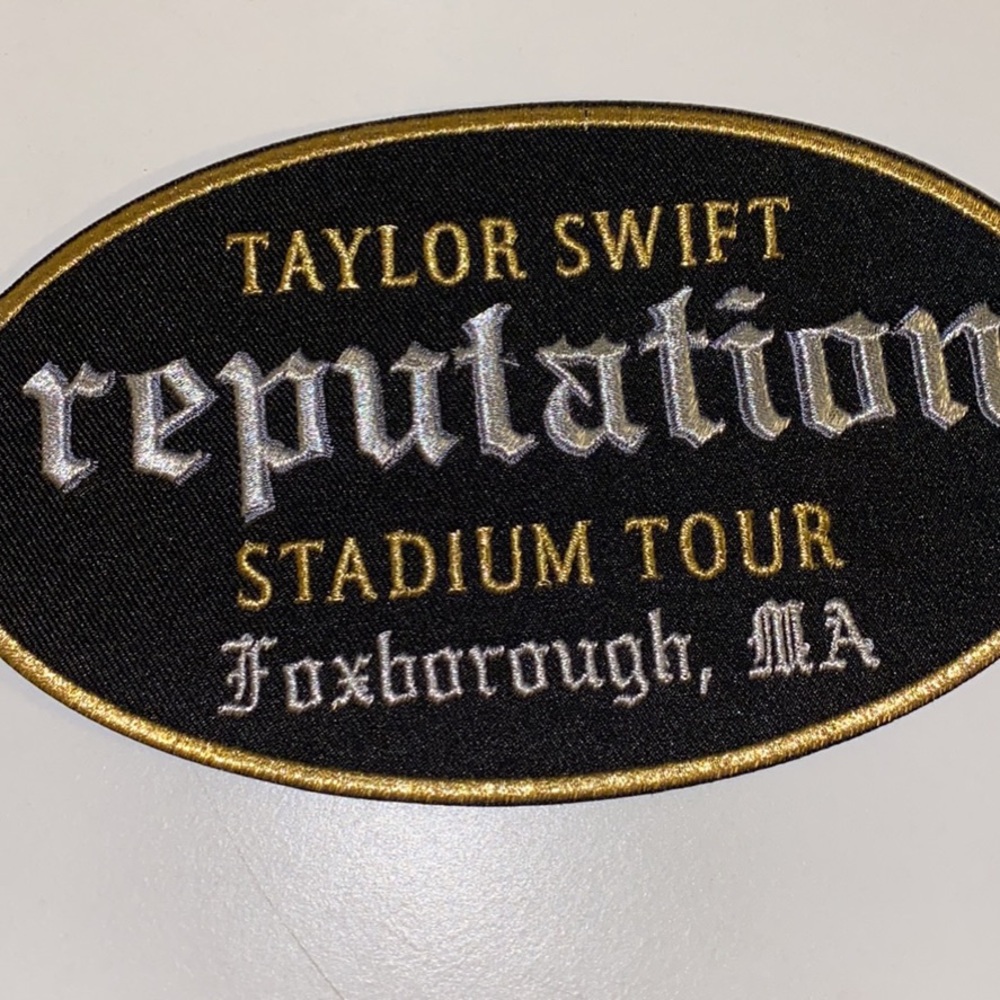 Taylor swift reputation patch foxborough
